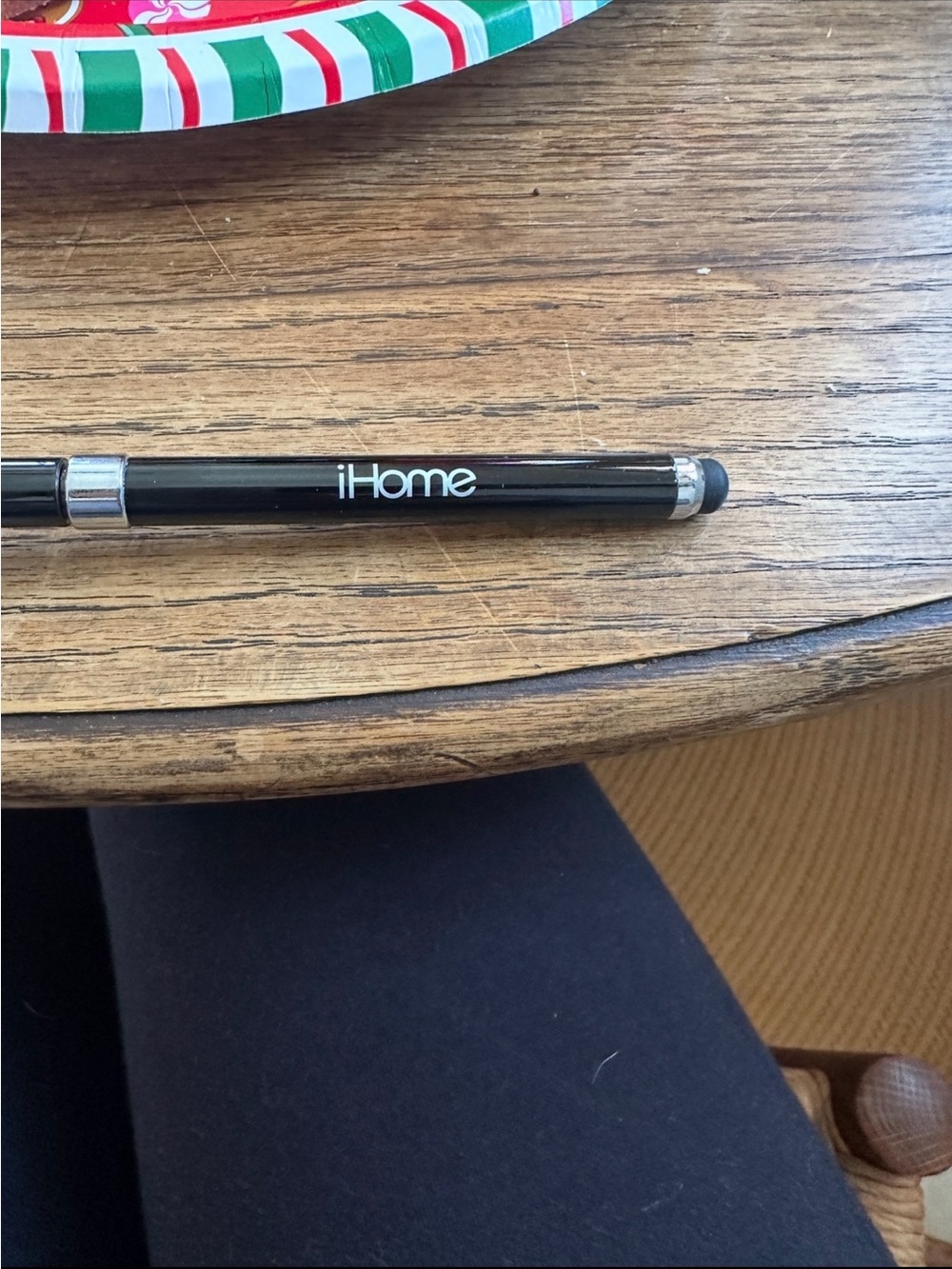 iHome Black Stylus with Silver Accents